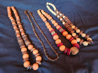 Bellydance Accessories • Tribal Earth • 4 Necklaces