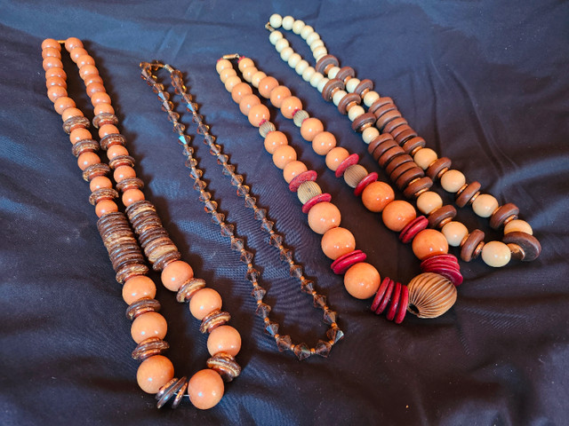 Bellydance Accessories • Tribal Earth • 4 Necklaces in Costumes in Kingston