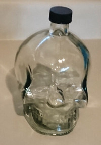 Crystal Head  Skull  Bottle Decanter