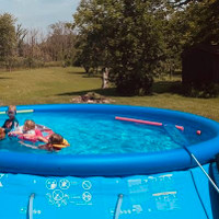Intex 18ft Inflatable Pool