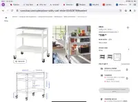 IKEA Utility Table 
