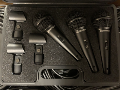 Microphones and stands, View more