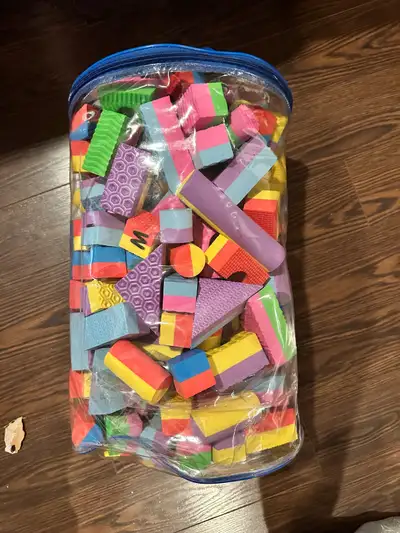 Package of foam building blocks Great Christmas gift!