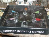 Glass Spinner Drinking Game (For Adults Only)