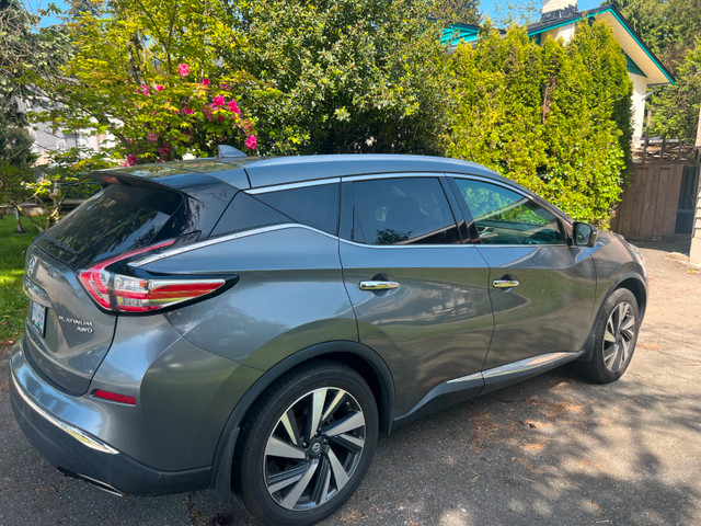 2017 Nissan Murano AWD 4dr Platinum in Cars & Trucks in Delta/Surrey/Langley - Image 3