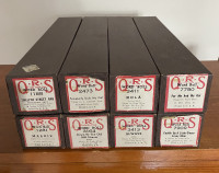 Vintage Player Piano rolls - lot of 8