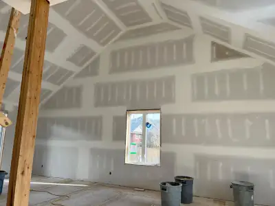 Drywall boarding,taping and finishing, View more