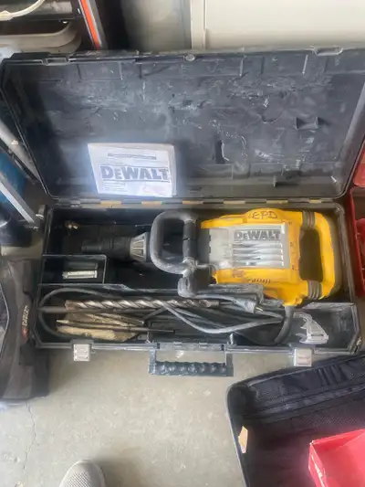 Dewalt D25901 SDX demolition drill/breaker, View more
