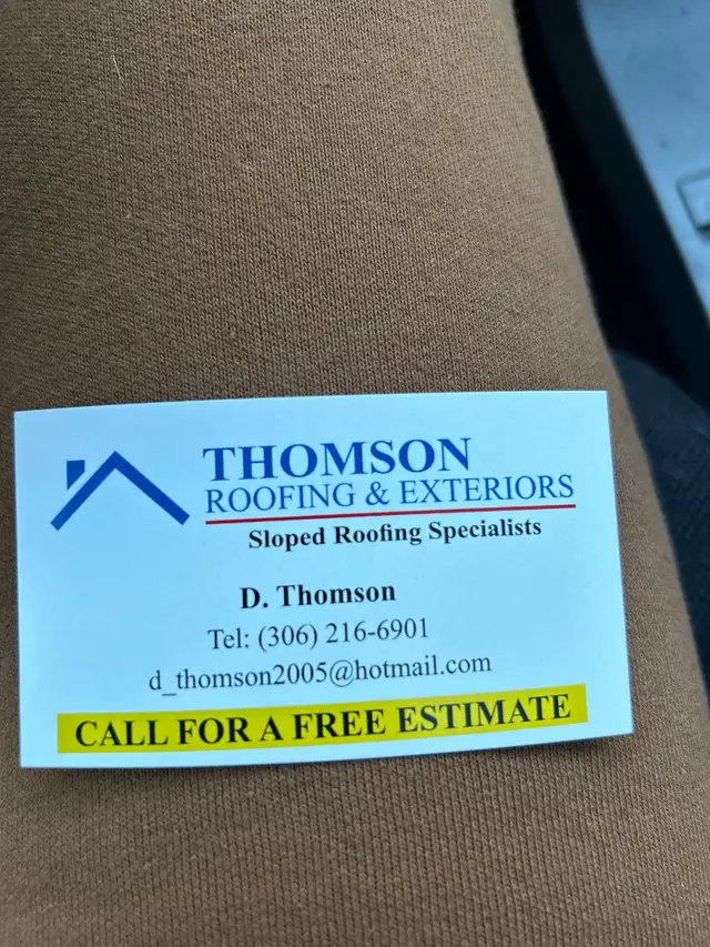 Thomson Roofing and Repairs62866659649794121