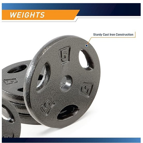 Dumbbell Set with Case, Plates, Handles and Collars (Adjustable) in Exercise Equipment in City of Toronto - Image 2