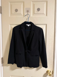 Women's Blazer Black Size S