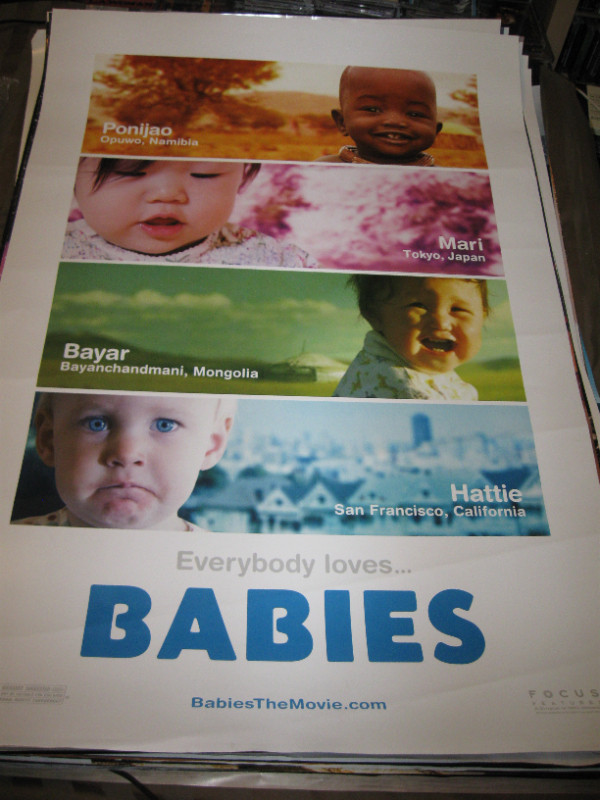 Babies movie poster in Arts & Collectibles in City of Halifax