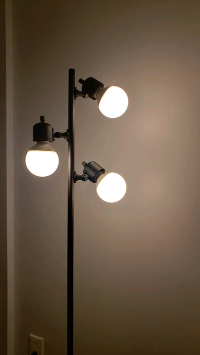 3 bulb Contemporary floor lamp/ Study lamp/ indoor lamp/ led, View more