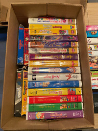 VHS movies Disney and others