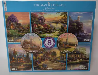 8 Puzzles in Box. Complete., View more