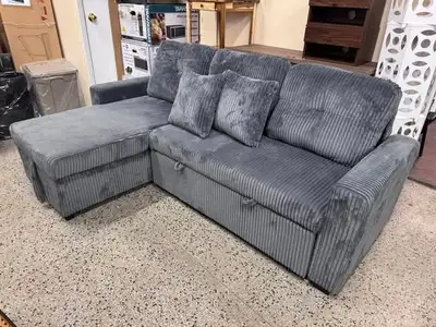 Reversible Chaise Sofa Bed – In Stock, View more