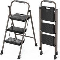Ladder, stool, steps, 3 Step Ladder Folding Step Stool, Portable