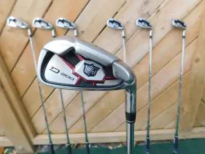 Right Hand Wilson Staff D 200 irons set, View more