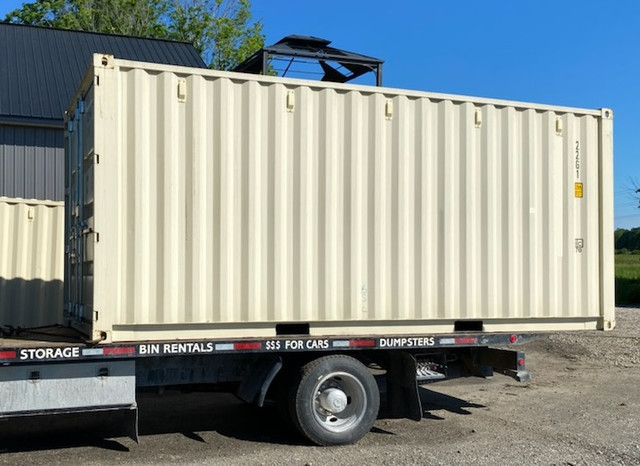 20FT STANDARD & 40'FT HIGH CUBE NEW ONE TRIP CONTAINERS FOR SALE in Storage Containers in Belleville - Image 4