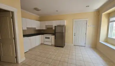one bedroom ground level basement for rent, nearest intersection Gilmore/Napier, 15~20 mins walk to...