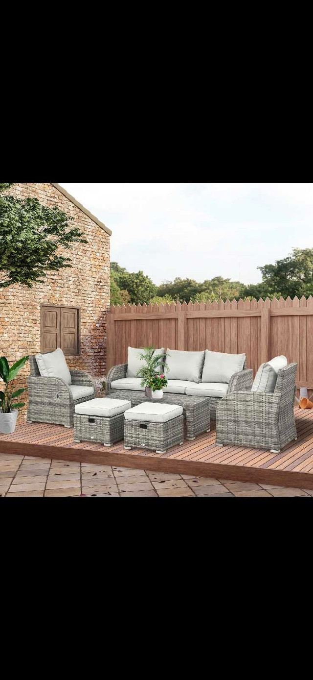 Special disposal outdoor patio furniture set in Patio & Garden Furniture in Markham / York Region - Image 4