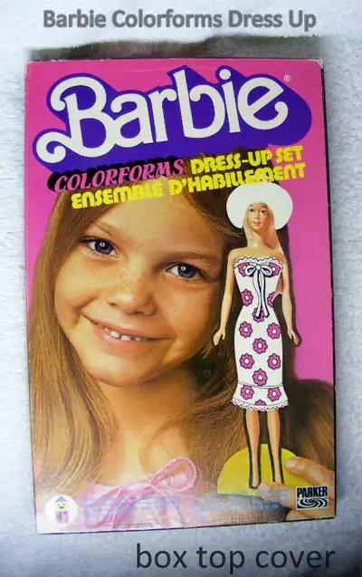 Barbie Colorforms Dress Up, Parker Bros, Canada,, View more