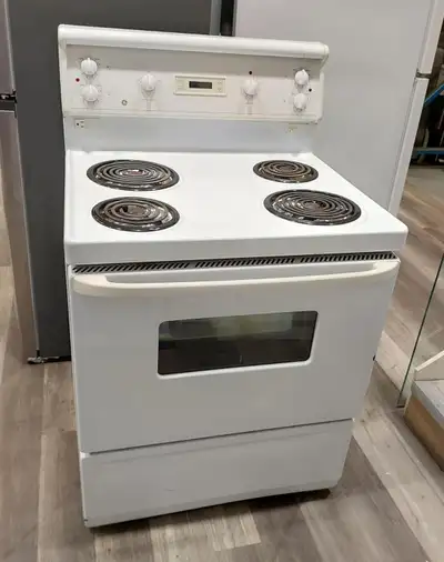 Stove - 30" Whirlpool Coil White - Used | Sale Offer., View more