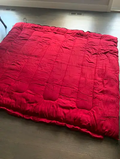 Sleeping bag & inflatable mat, View more