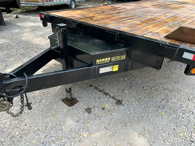 20' Deck over trailer  in Cargo & Utility Trailers in Hamilton - Image 3