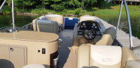 2016 sylvan mirage entertainer 115 evinrude e tec