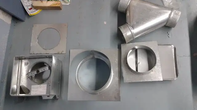 Duct Vibration/Noise Silencers,adaptors, fans, vent.fan boxes in Heating, Cooling & Air in Markham / York Region - Image 9