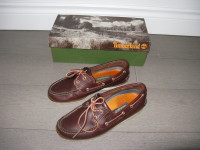 Timberland Men's Classic Boat 2 Eye Shoes Used