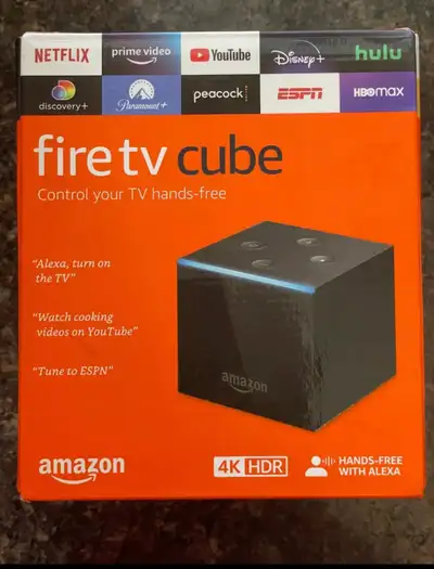 Fire TV Cube 4K Sealed, View more