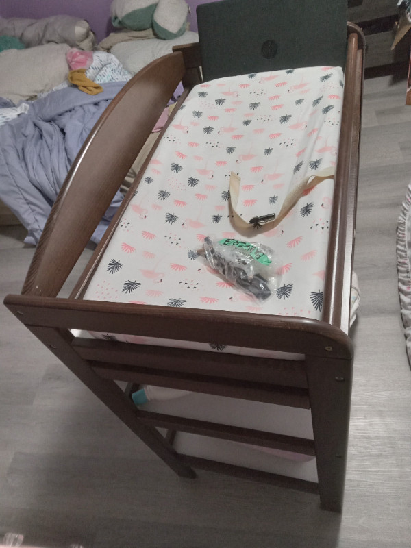 Solid Wood Baby Crib and Change Table in Cribs in St. Catharines - Image 4
