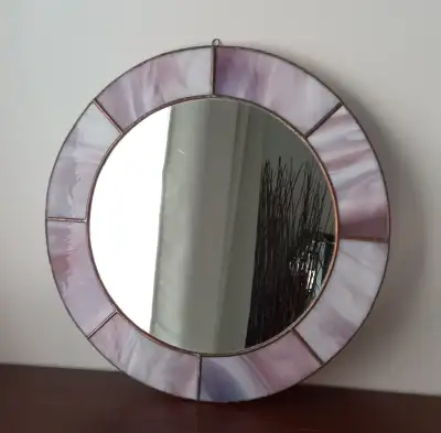 Stained glass mirror, View more