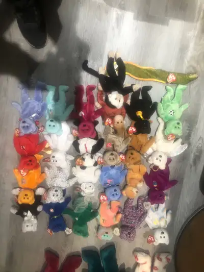 27 Beanie babies, View more