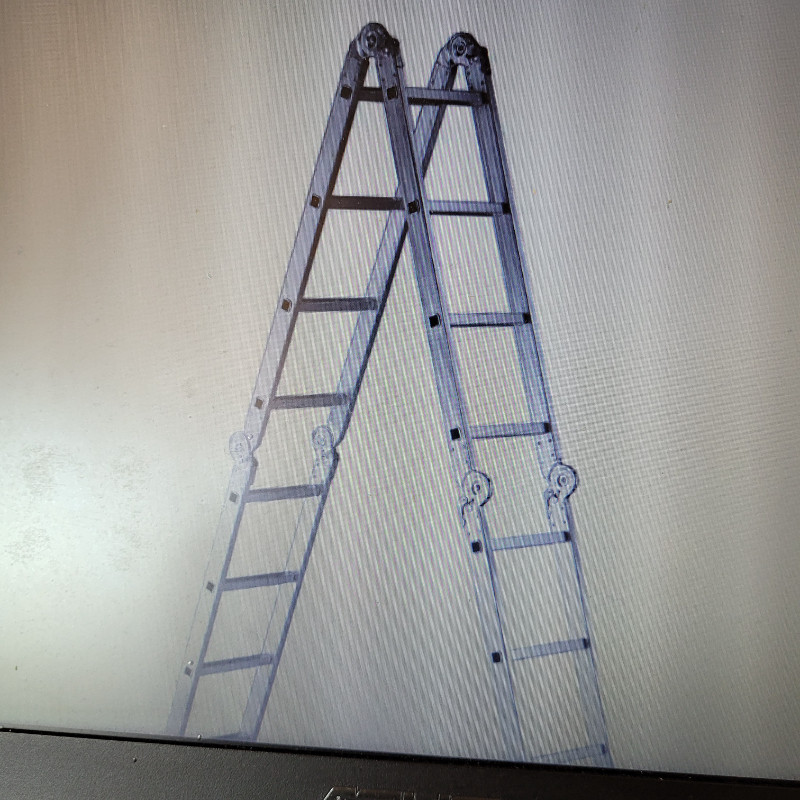 Mastercraft Aluminum Articulating Ladder Ladders & Scaffolding