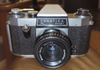 Vintage Praktica 35 mm camera