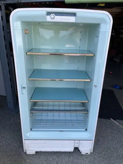 Antique Fridge Display Shelf - Retail Store Display, View more