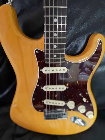 Selling a Fender USA 2019 Ultra Premium Stratocaster in mint condition and all original, featuring a...