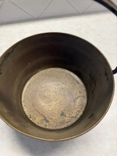 Vintage Brass Pot, View more