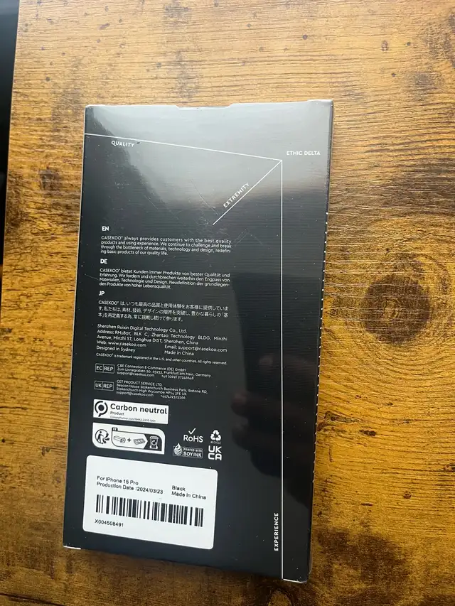 CASEKOO Slimmest Case with Stash Stand & MagSafe for iPhone 15 in Cell Phones in Kitchener / Waterloo - Image 10