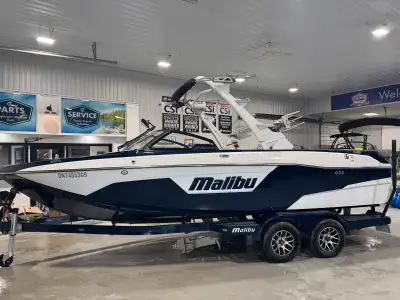 2021 Malibu 23 LSV. 1 owner boat been serviced and stored at dealer since new. 224 hours. Nicely opt...