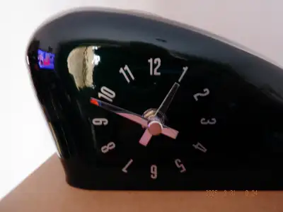 Steel Tank Desk Clock. New in Box. Firm $60.
