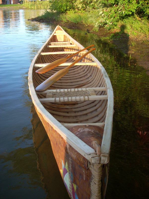 Original Birch Bark Canoe Canoes, Kayaks & Paddles Ottawa Kijiji