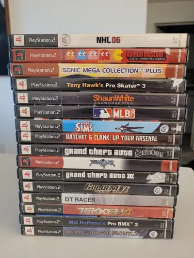 PS2 Games assorted., View more