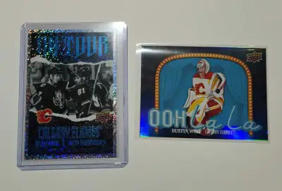 Etobicoke PickUp x2 Calgary Flames Hockey Cards x1 Speckled, View more