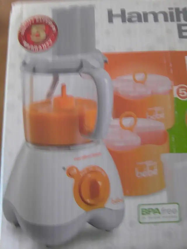 Hamilton Beach 5 cup Baby Food maker processor steamer in Processors, Blenders & Juicers in Strathcona County - Image 6
