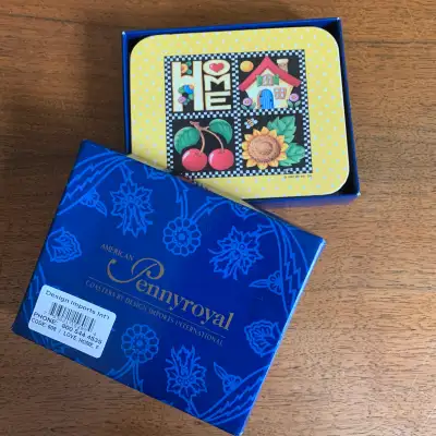 Mary Engelbreit Cork Back Drink Coasters Set of 4, View more