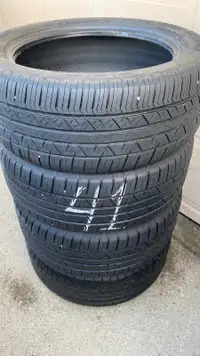 235/50R18 COOPER ZEON all season tires 